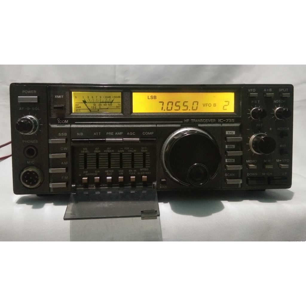 Radio RIG HF Icom IC 735 Ori Normal Mulus