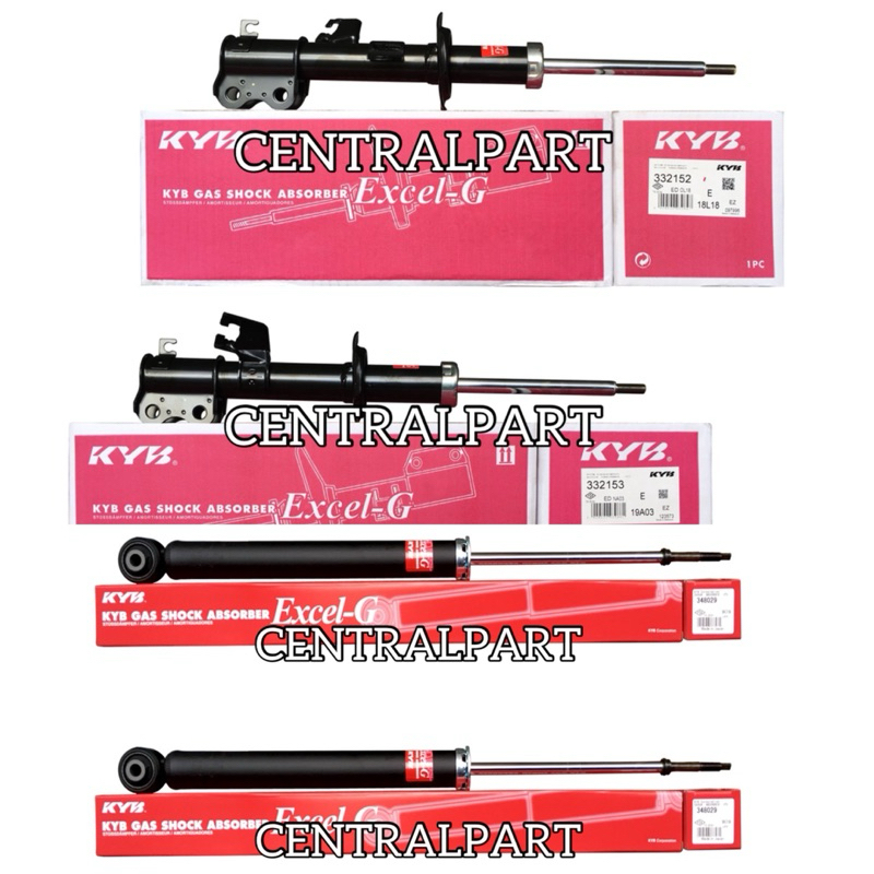 SHOCKBREAKER NISSAN MARCH DEPAN BELAKANG KYB EXCEL G
