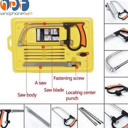 FSASH SALE Gergaji Set Serbaguna  Magic Saw mini mata pemotong Besi Kaca Kayu logam tangan cut flat 