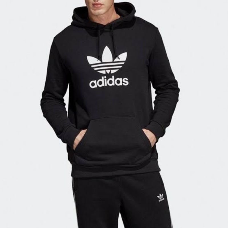 adidas trefoil hoodie original DT7964