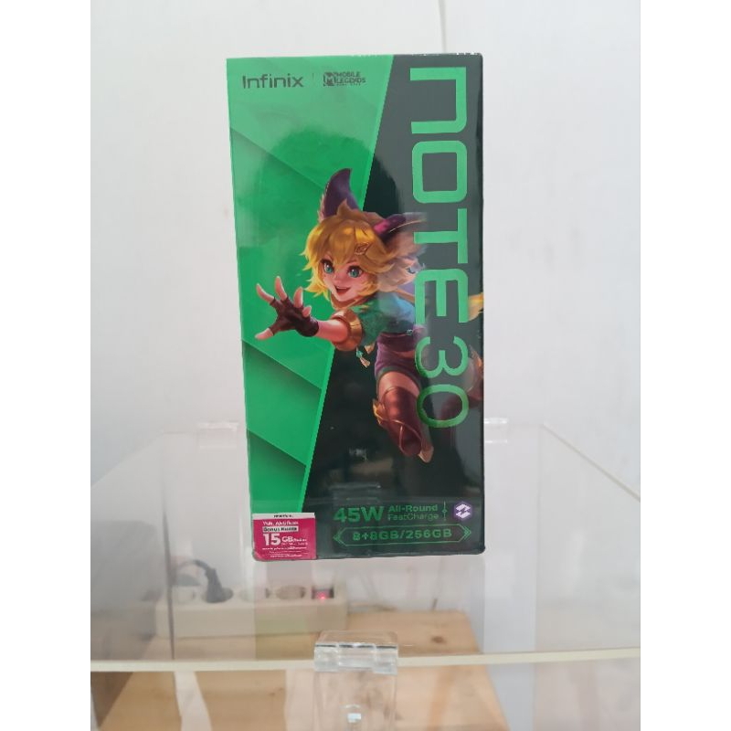 Infinix Note 30 NEW 8/256Gb garansi resmi baru