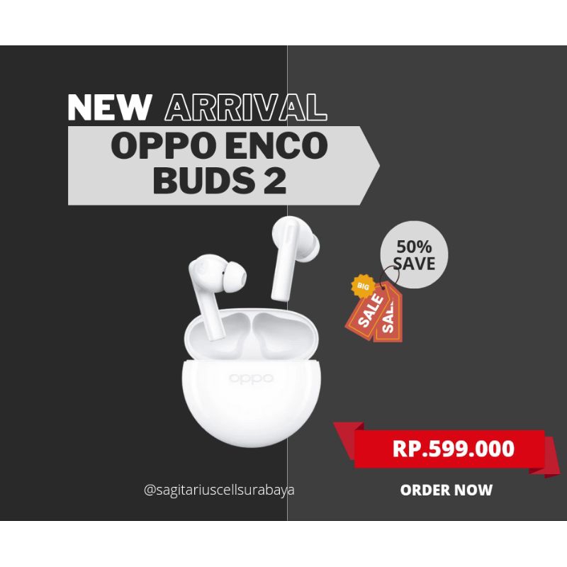 TWS OPPO ENCO BUDS 2 ORIGIONAL