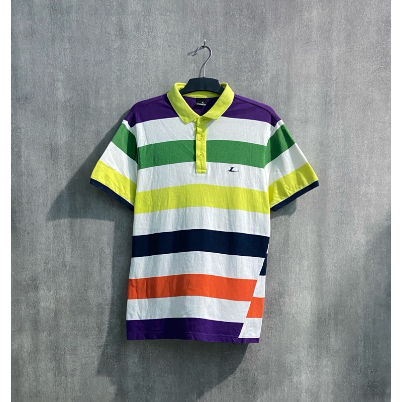 Polo Shirt Lecaf Sport / Kaos Kerah Pria / Size L