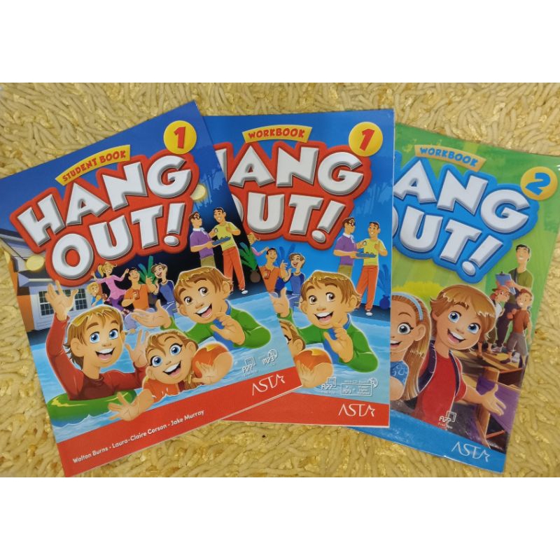 HANG OUT 1, HANG OUT 2, STUDENT BOOK, WORKBOOK
