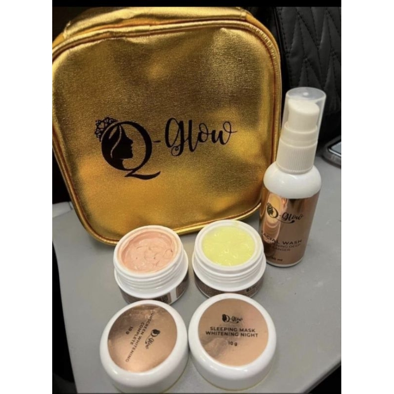 QGLOW SKINCARE Original Bpom / Klinik QGlow Paket Acne Qglow Paket Brightening Series