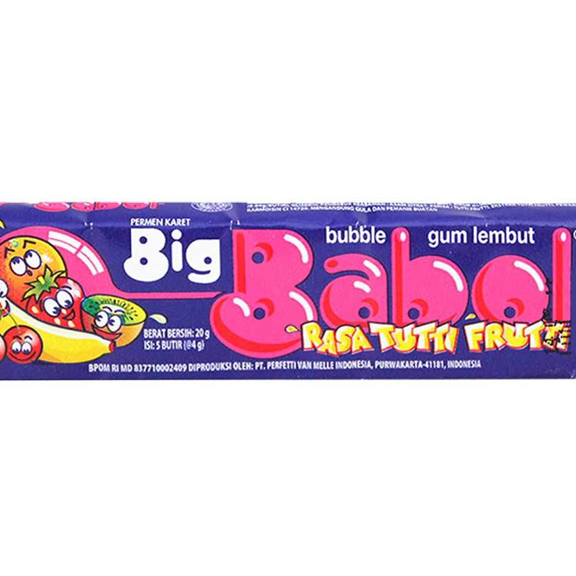 

BIG BABOL Candy Stick Tutti Fruti 20gr