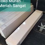 Ready Stok LIS GRANIT 1X6 HITAM DAN CREAM