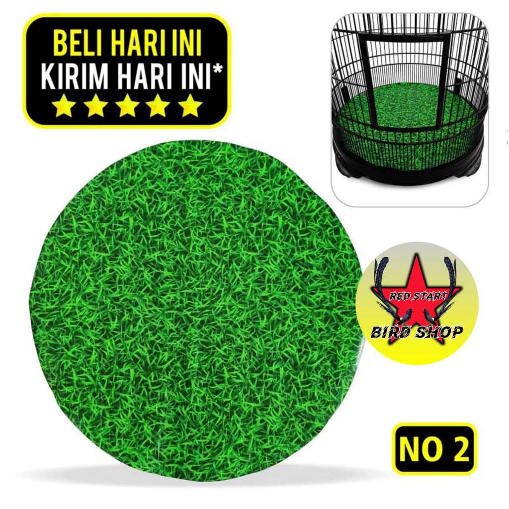 Karpet MURAI Motif RUMPUT 3D - Sangkar Murai NO.2