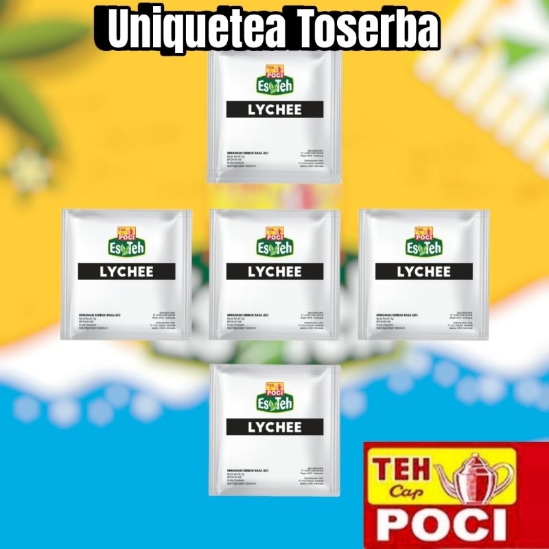 

Lychee 1 Pack Untuk Penambah rasa Es Teh Istimewa
