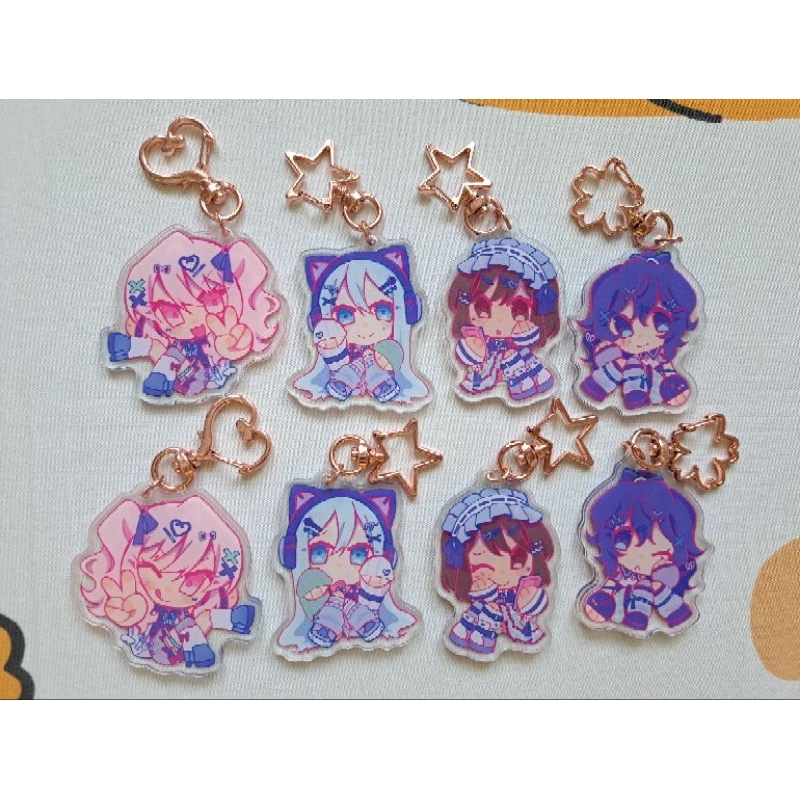 Project Sekai I Nandesu Niigo Keychain Fanmerch