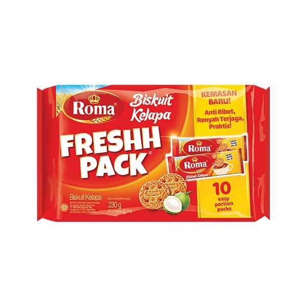 

Roma Biskuit Kelapa Freshh Pack 230gr