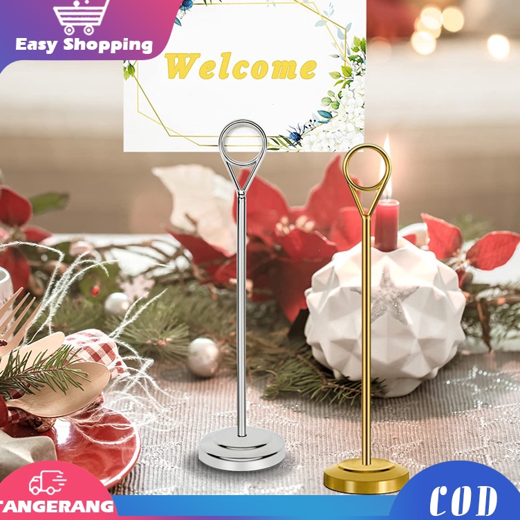 

Update Terupdate Tiang Nomor Meja Stainless Menu Stand Table Number Holder Stand Tatakan Holder Foto Price Tag