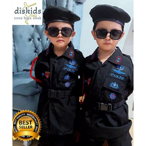 BAJU BRIMOB ANAK SERAGAM BRIMOB KARNAVAL CILIK