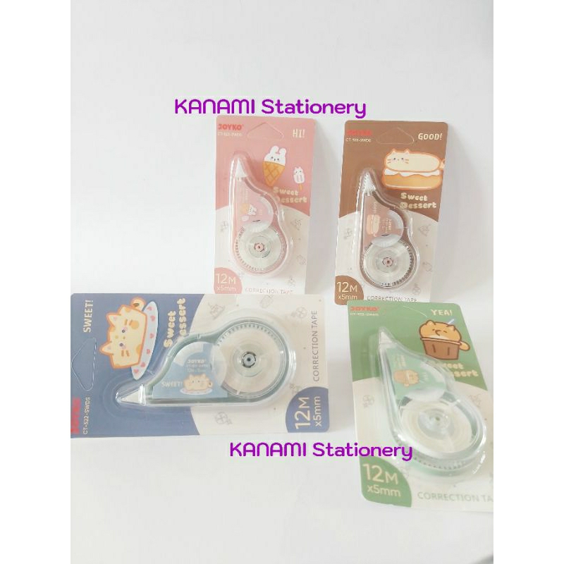 

Correction Tape TipEx Kering 05mm 12m Joyko.