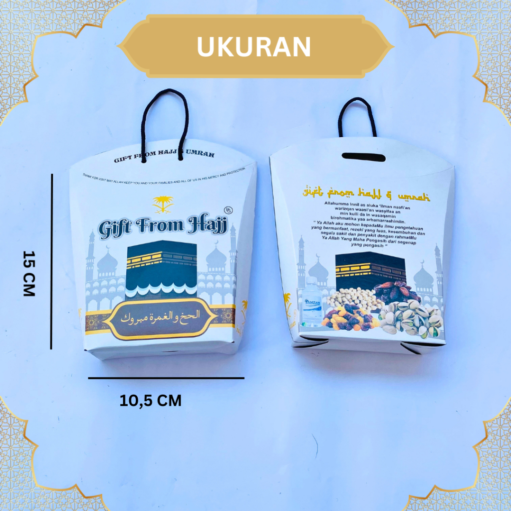 

Dus Oleh Oleh Haji Dan Umroh Dus Tali/Paperbag/Dus Jing-Jing Kemasan Terbaru