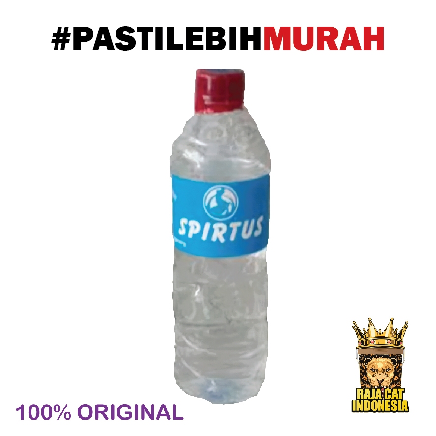 Spirtus Botol Warna Bening | Spirtus Bakar | Spirtus