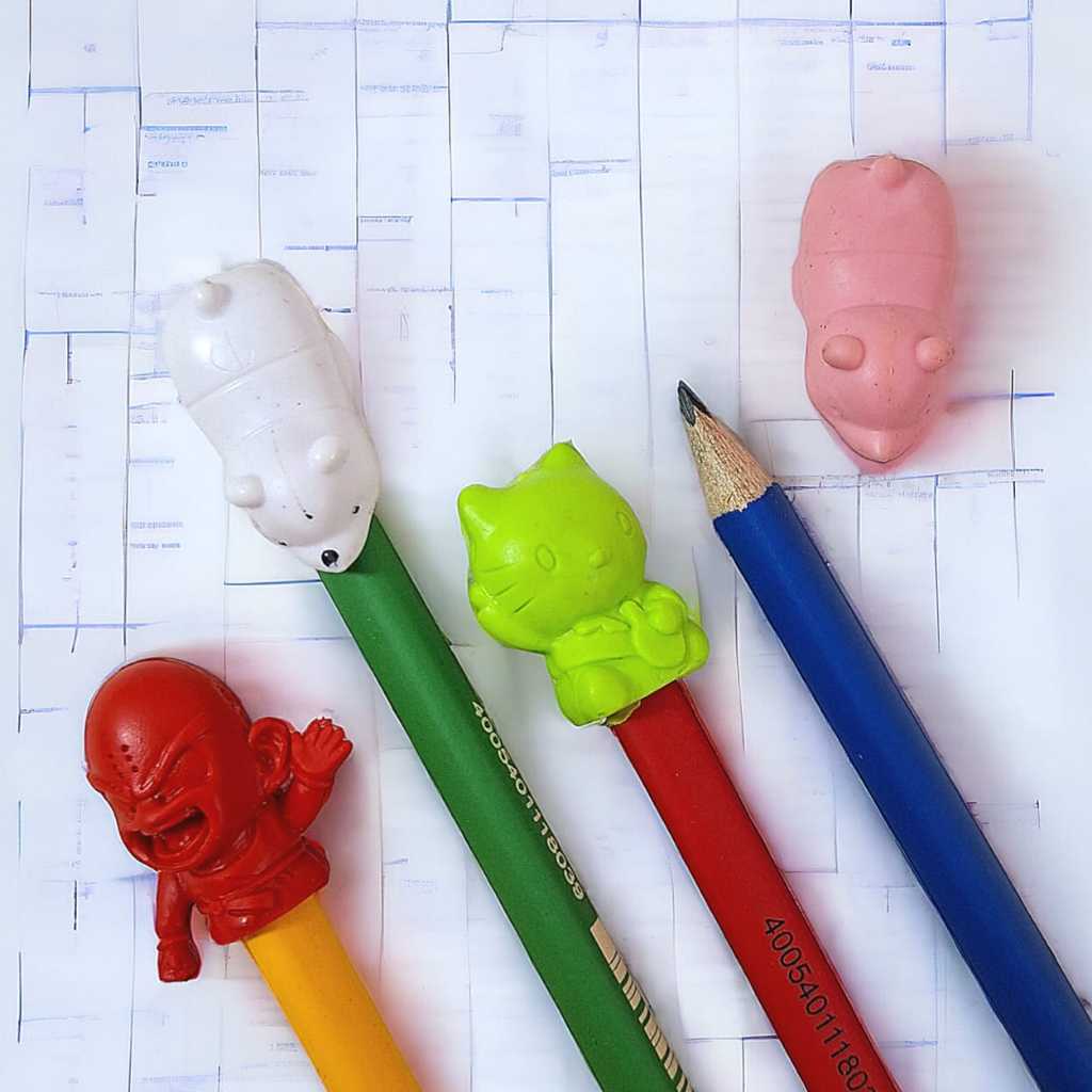 

Penutup Pensil Murah Satuan - Pencil Cap - Alat Tutup Pen Belajar Anak Tulis