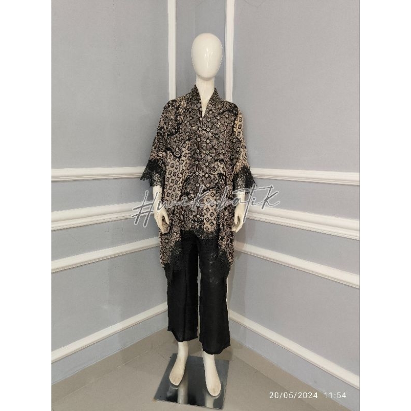 WIKE BATIK | SET DAHAYU KAFTAN BATIK BUSUI | BATIK TRUSMI