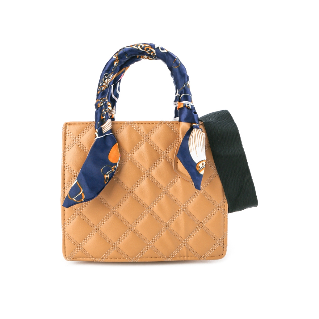 LLACES - Tas Wanita - Ana Leather Satchel Bag - Brown