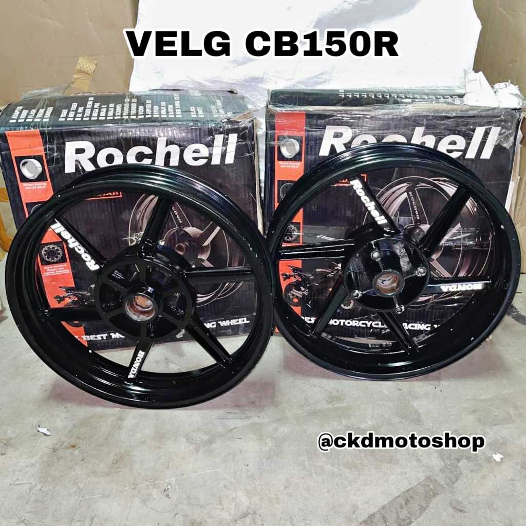 VELG HONDA CB150R TAPAK LEBAR SET DEPAN BELAKANG VELG CB 150 R ROCHELL
