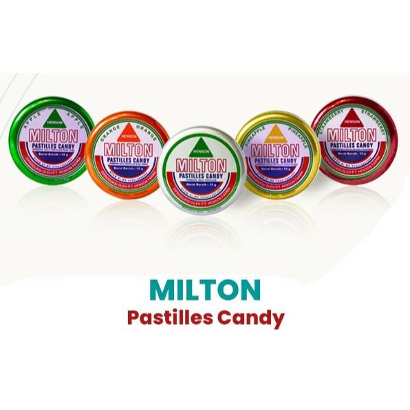 

MILTON PASTILLES Candy 15gr Permen Penyegar Mulut