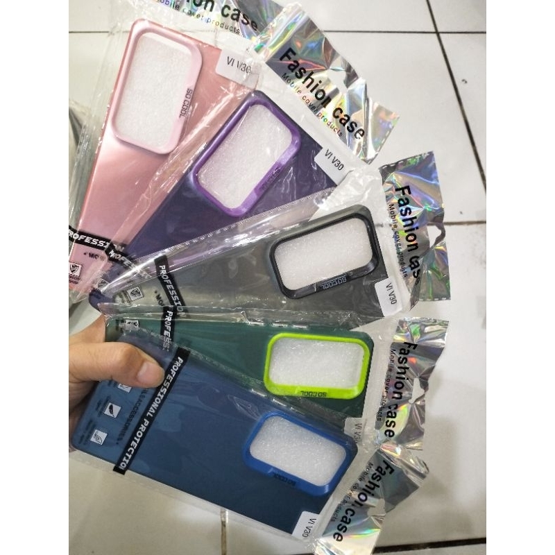 VIVO Y30 Y100 Y91 Y93 Y95 Y91C SOFTACSE CASE  HYBRID PLATE HOLOGRAM CASE HYBRID PLATE HOLOGRAM