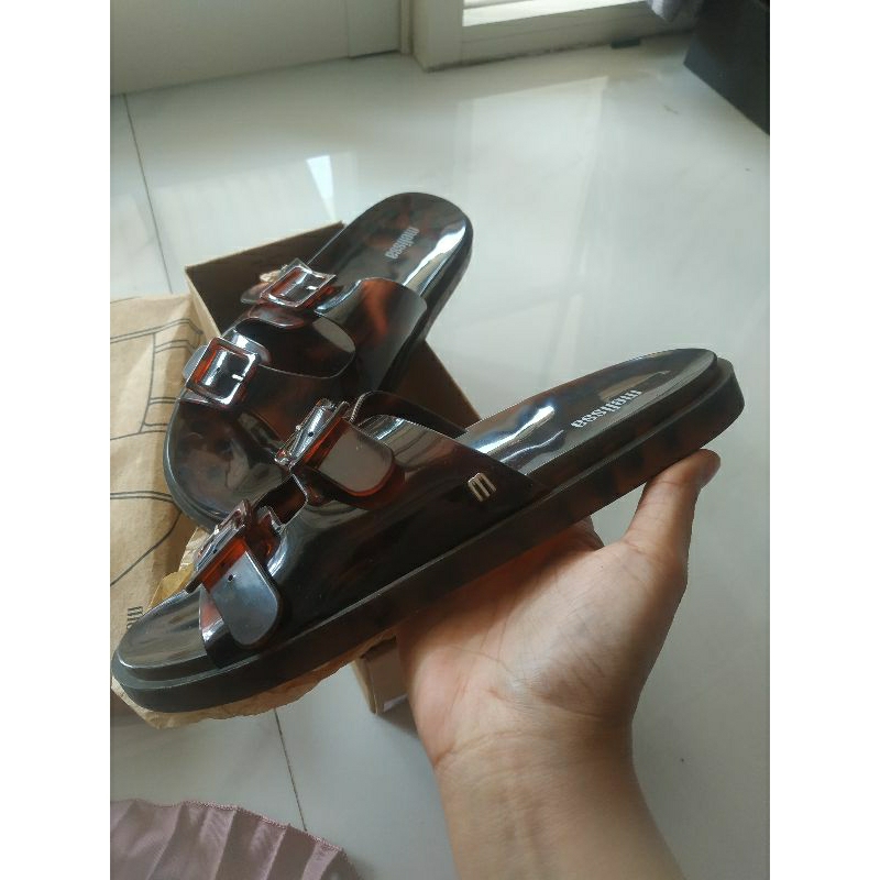 Melissa wide ad tortoise brown original