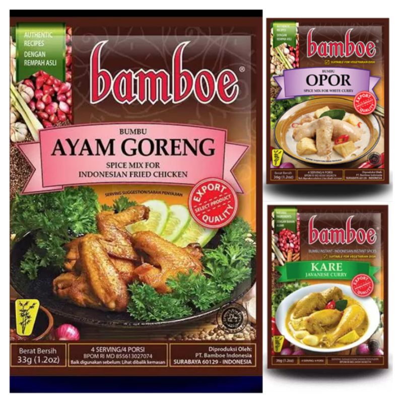 

BAMBOE (Bumbu Masak Instan)