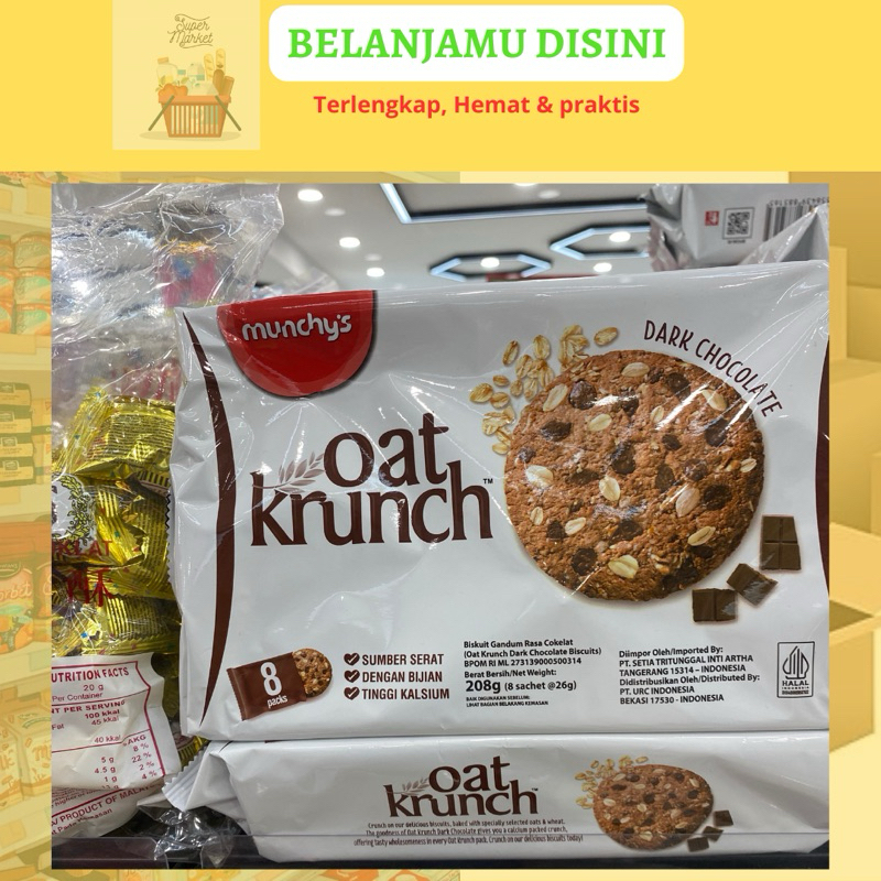 

MUNCHY'S OAT KRUNCH 208 gram