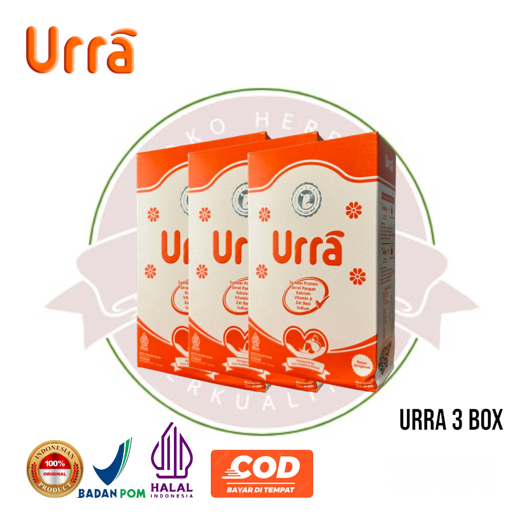 

Susu URRA paket 3 Box - susu kambing saanen
