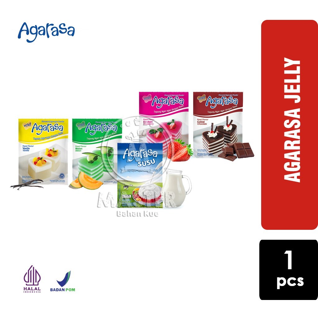 

Agarasa Sachet Jelly Agar Agar [1 pcs]