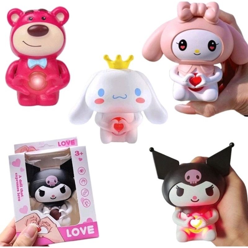 Boneka Bersuara I Love You  Boneka Viral Boneka Lucu Bisa Untuk Gantungan Tas Gantungan Hp