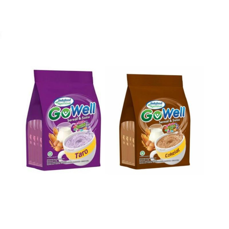 

GOWELL SEREAL & SUSU COKLAT Taro 5X29 GR