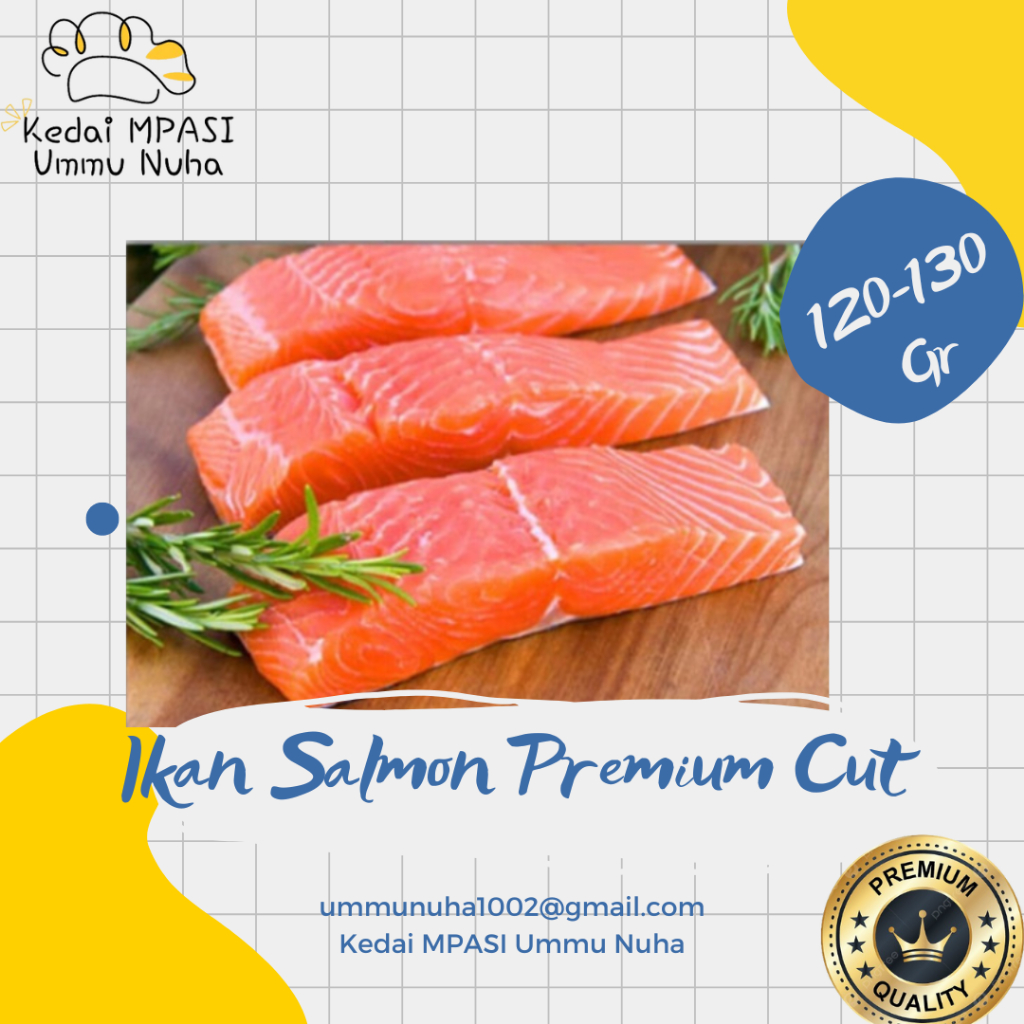 

Ikan Salmon Premium Cut - MPASI