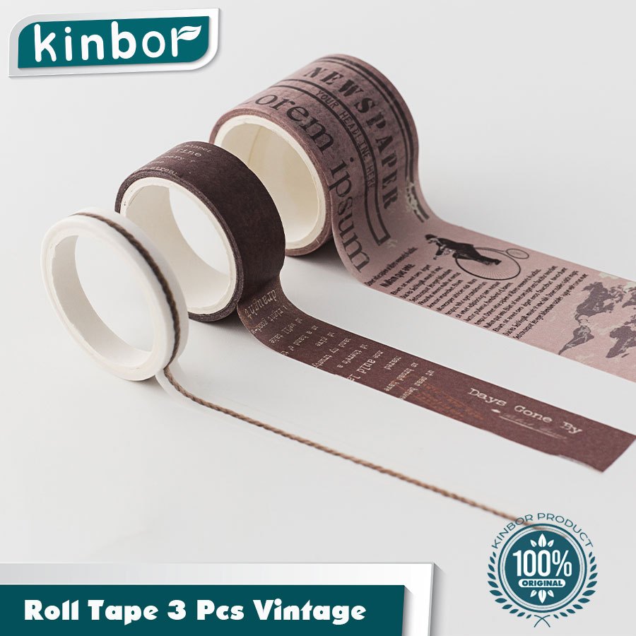 

Sticker 3 Roll Washi Tape Dekorasi Pastel Warna Motif Lucu Home Decor Journal Scrapbooking