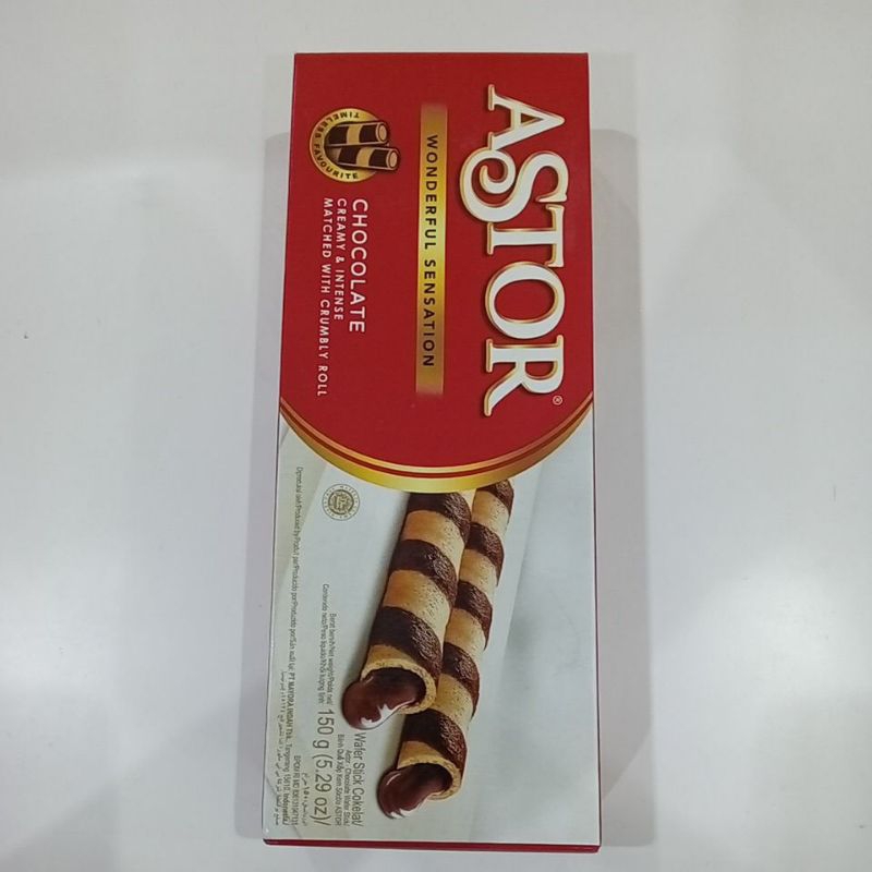 

Astor Wafer Stik Cokelat 150 gram Box