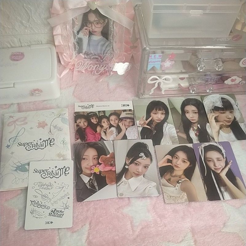 Photocard Official illit WV album Super Real Me