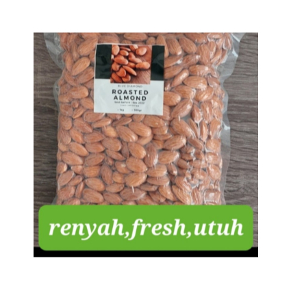 

roasted almond kacang almond panggang matang 1kg