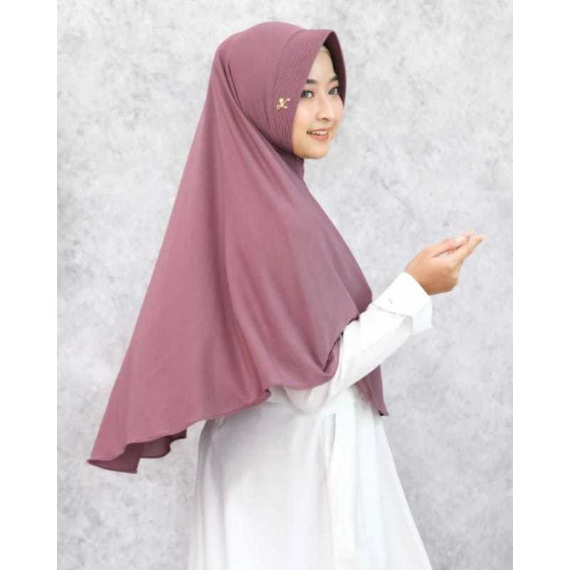 JILBAB BERGO SYAZA KIMIKEY, JILBAB KIMIKEY, JILBAB MURAH, HIJAB KIMIKEY