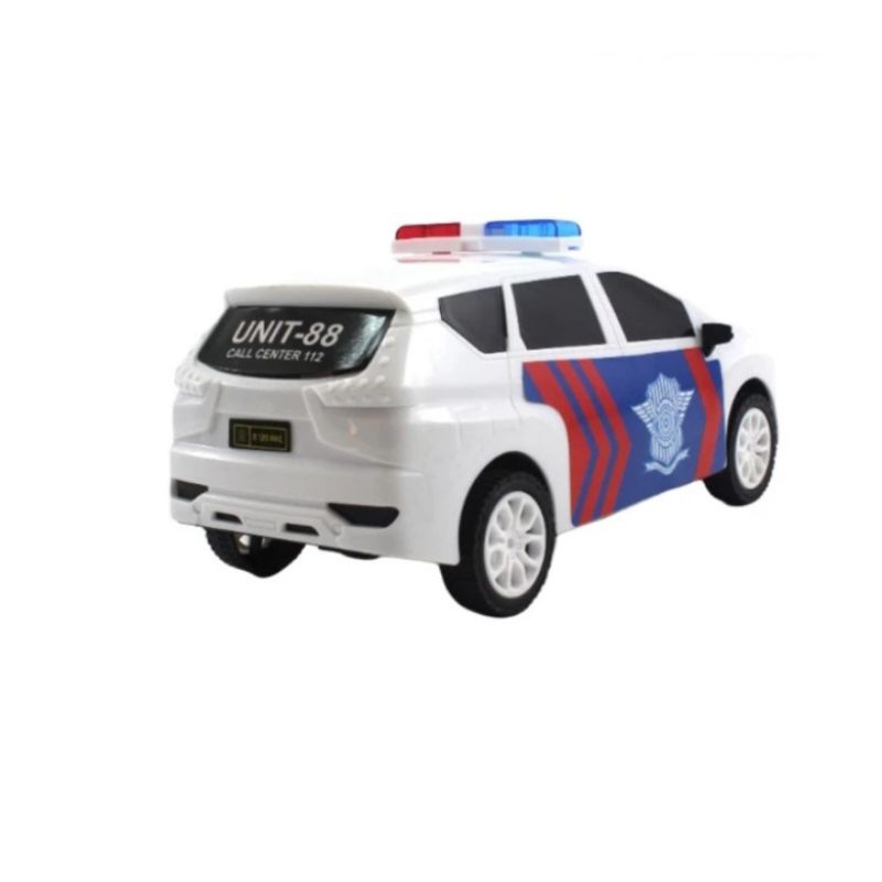Mainan mobil avanza mobil polisi patwal sabara