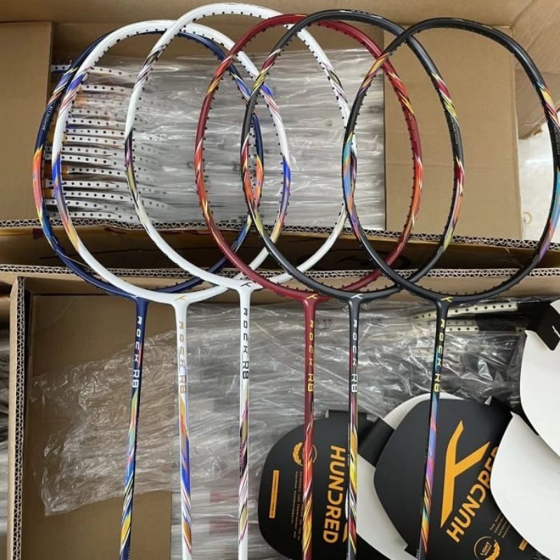 raket badminton original hundred rock r8 raket bulutangkis hundred original