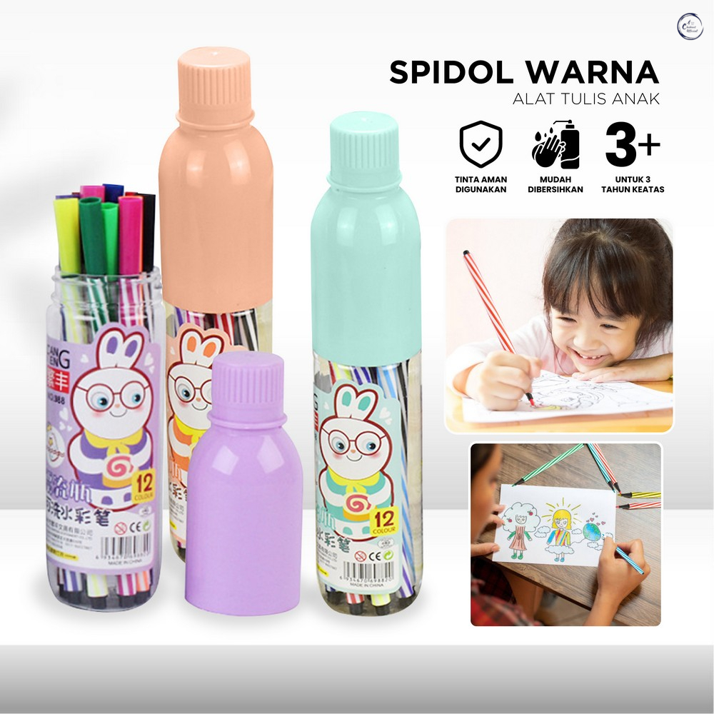 

Spidol Warna Warni Alat Lukis Marker Pen Spidol Warna Alat Tulis Anak / Spidol Marker Warna Pena Kuas Menggambar Kerajinan Alat Tulis