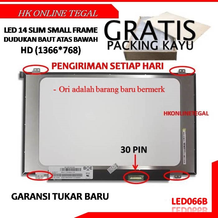 LAYAR LED LCD Laptop HP 245 G7