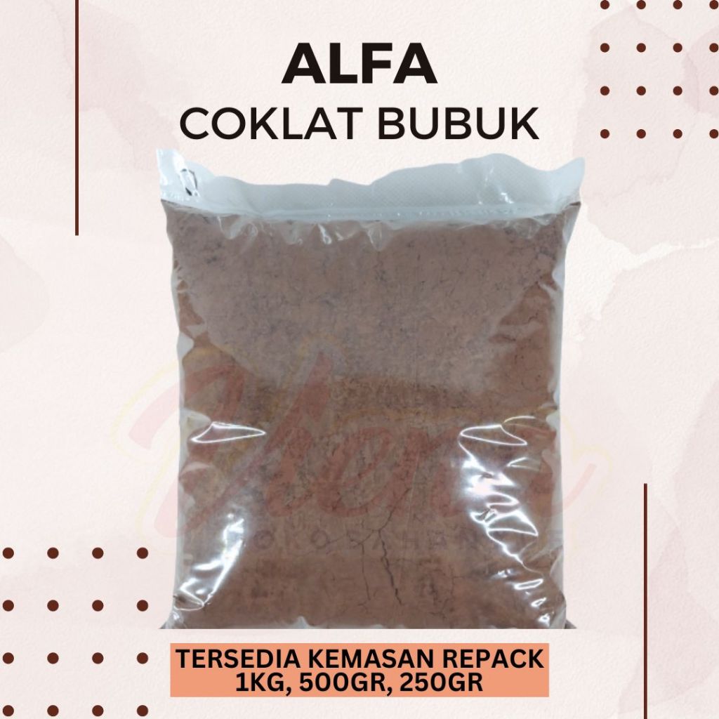 

Sekar_Shop07 Alfa Coklat Bubuk Kemasan Repack 250Gr / Cocoa Powder