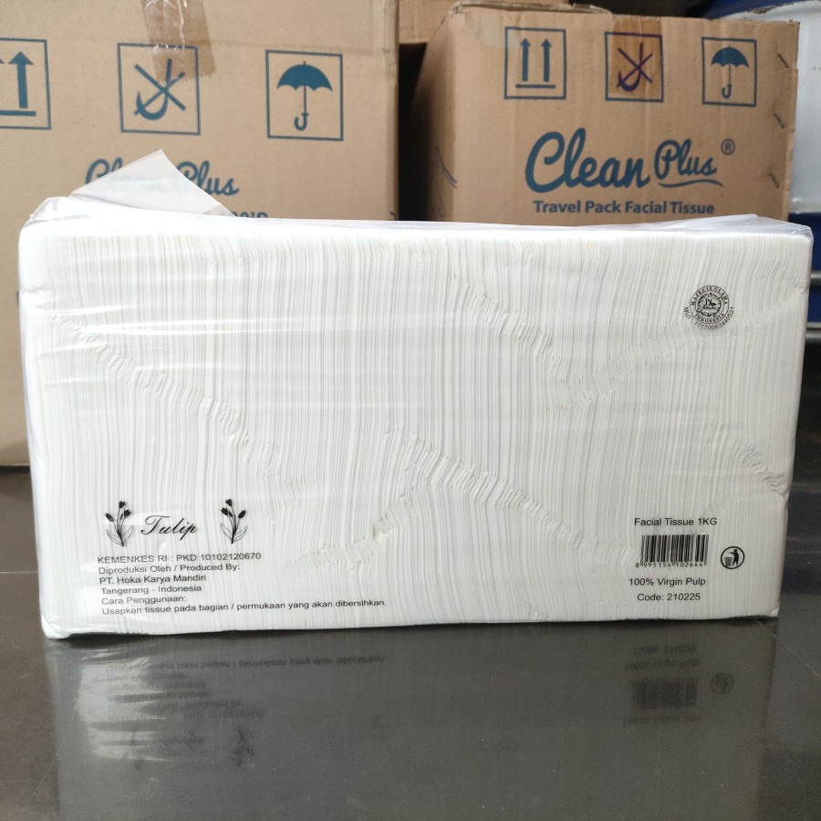 Tulip Facial Tissue 1kg / Tisu Wajah 1000gr