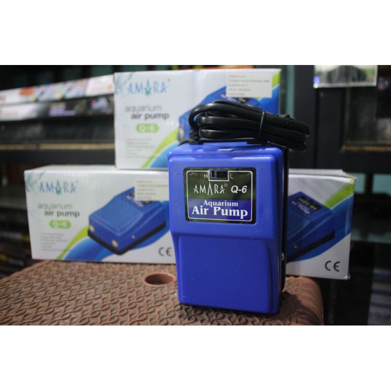 AMARA Q6 - mesin aerator pompa udara 2 lubang AMARA Q6