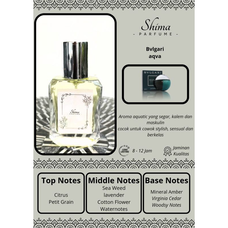 Parfum Refill Bvlgari Aqua Premium
