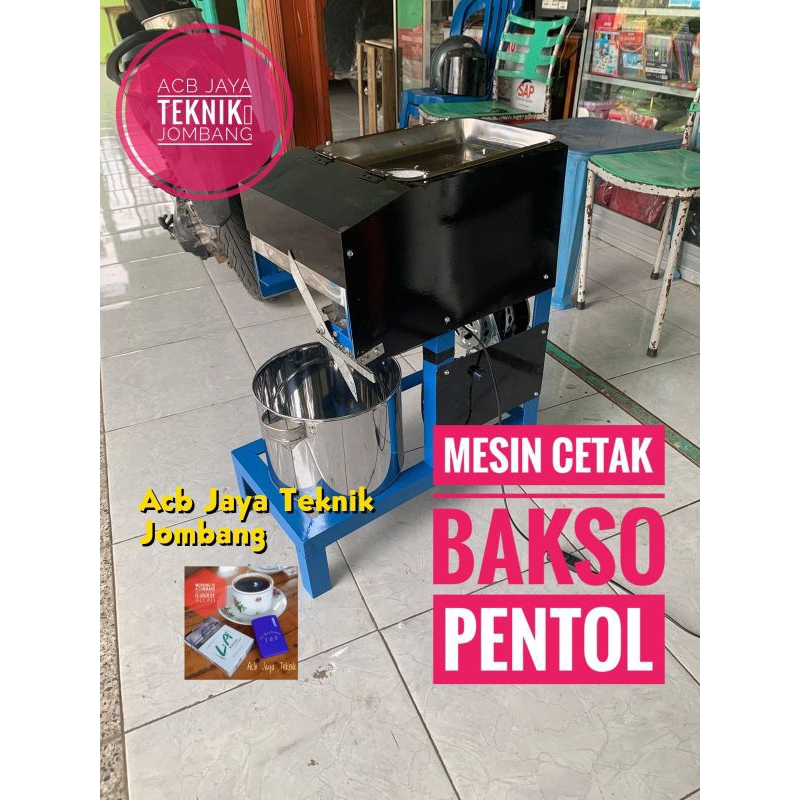 Mesin Cetak Pentol Bakso / Mesin Cetak Bakso / Mesin Bakso