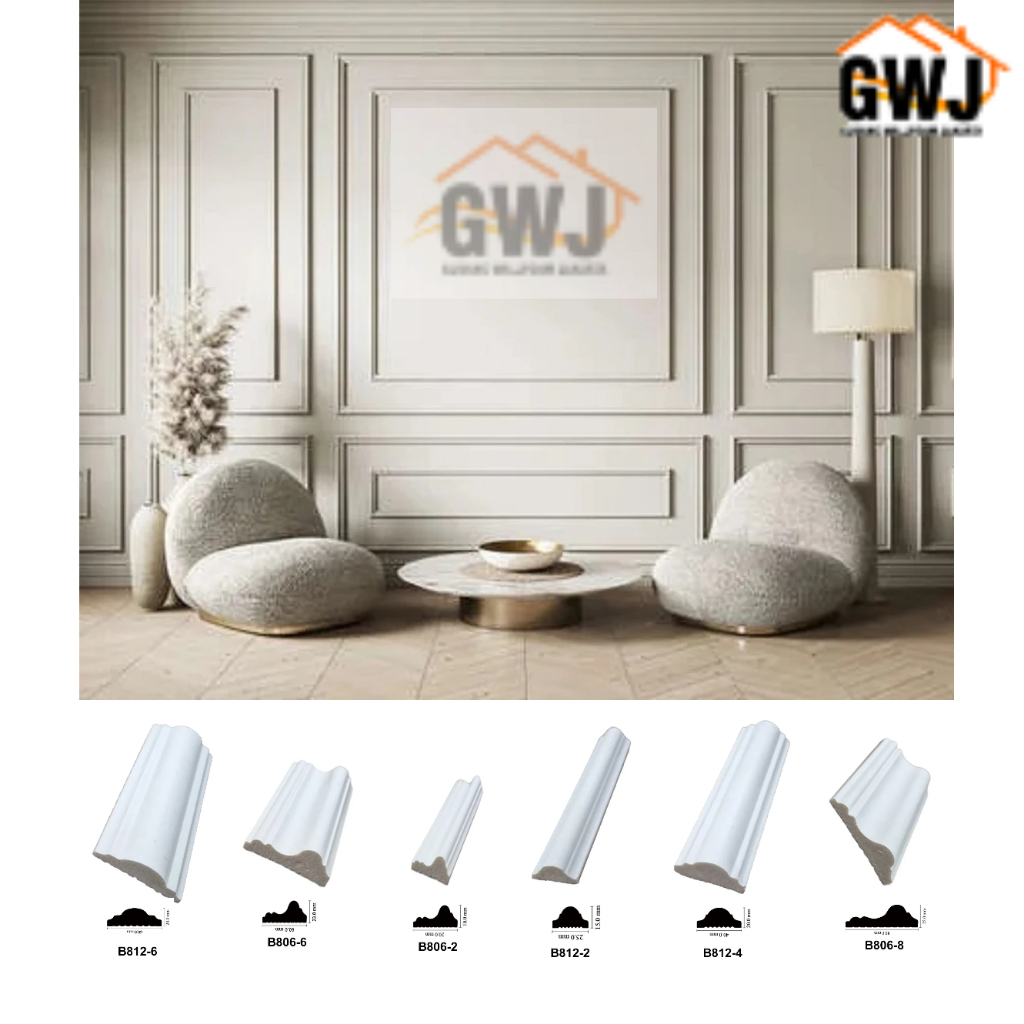 GWJ WALL MOULDING PVC/LIST WALL MOULDING