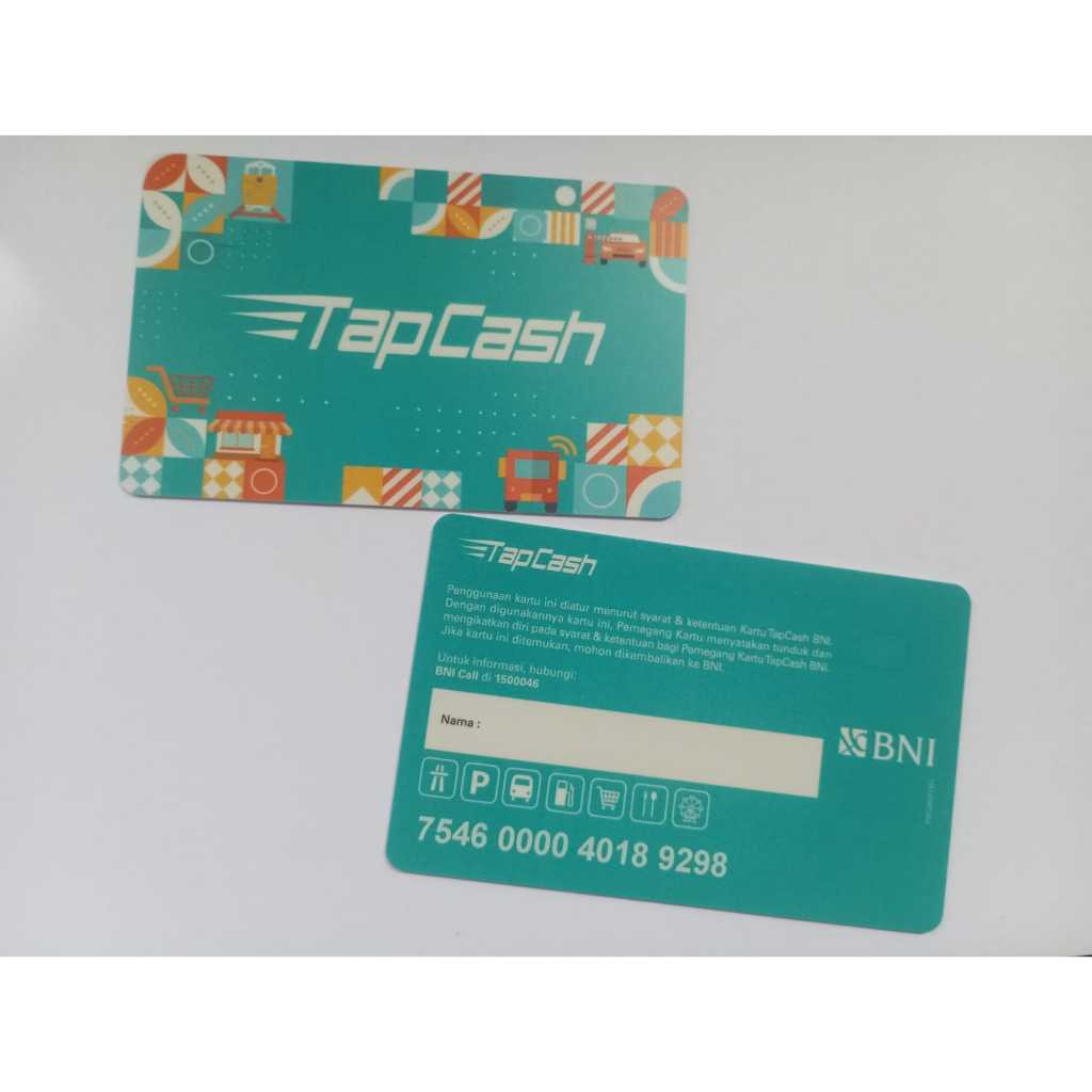 Kartu Elektronik E-toll/TAPCASH/BNI/Polosan, 1 sisi, 2 sisi/Custom BEBAS